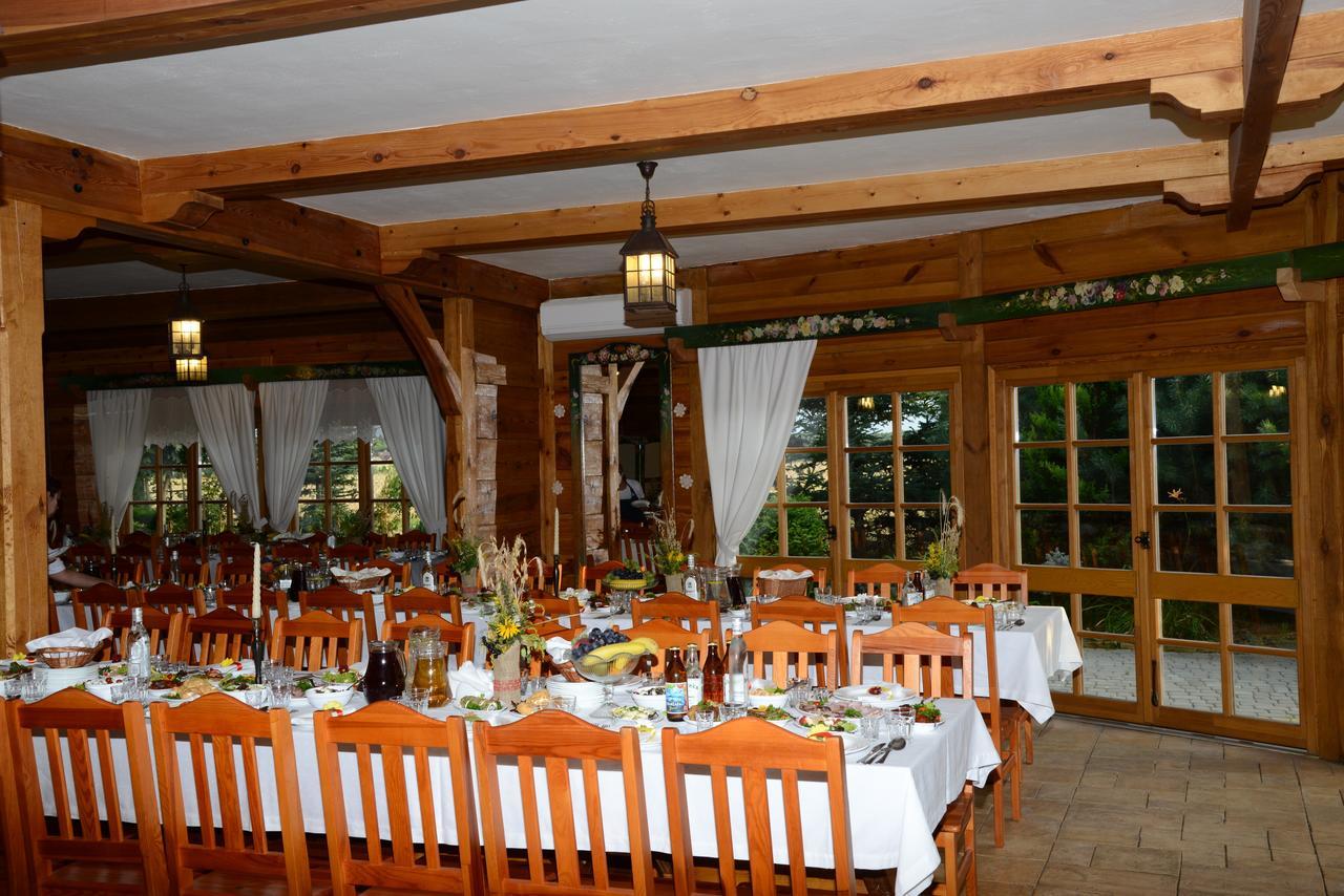 Hotel Lotos Woskrzenice Duze Esterno foto